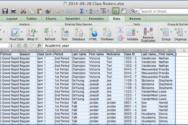 excel for mac manual calculation